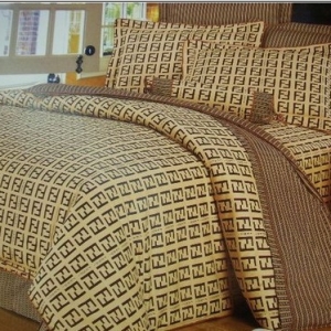 KIT COORDENADO CASAL KING SIZE 4 PÇS.FENDI