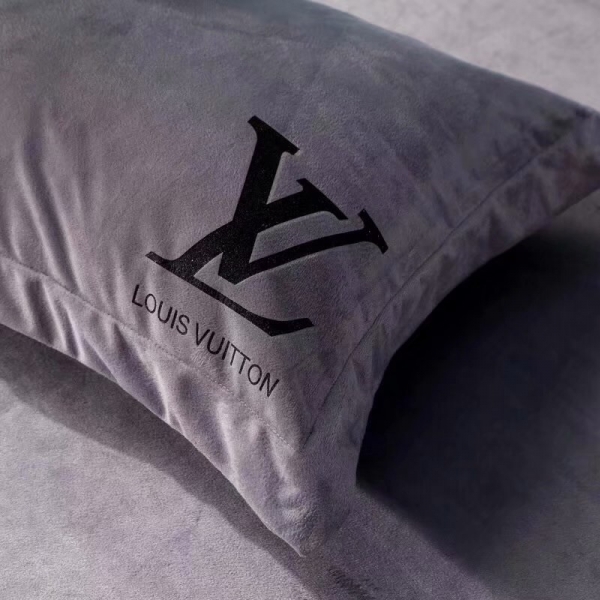 Kit Coordenado Jogo de Cama 4 Pçs. Casal King Size Louis Vuitton - Image 6