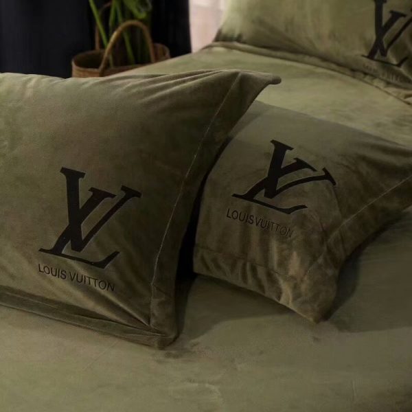 Kit Coordenado Jogo de Cama 4 Pçs. Casal King Size Louis Vuitton - Image 2