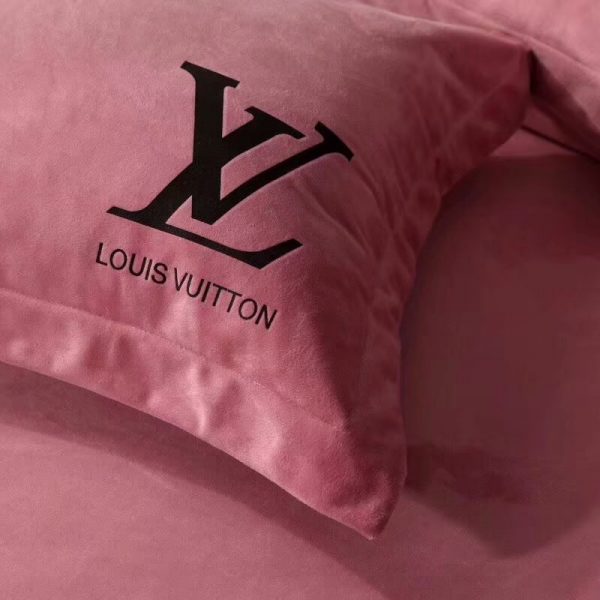Kit Coordenado Jogo de Cama 4 Pçs. Casal King Size Louis Vuitton - Image 4