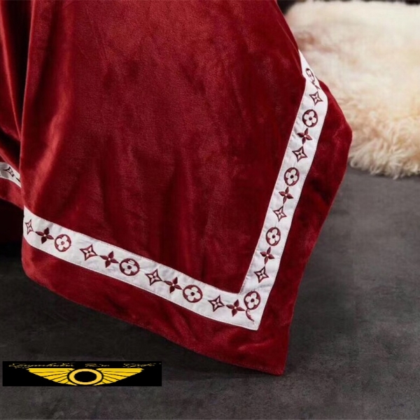 Kit Coordenado Jogo de Cama 4 Pçs. Casal King Size Louis Vuitton - Image 4