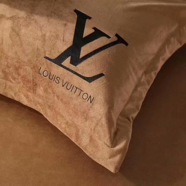 Kit Coordenado Jogo de Cama 4 Pçs. Casal King Size Louis Vuitton - Image 5
