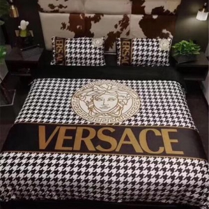 Kit Coordenado Jogo de Cama King Size Versace 4 Peças