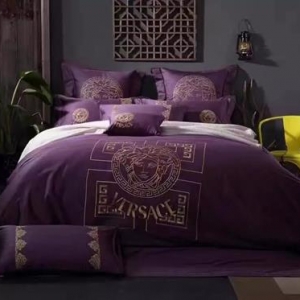 Kit Coordenado Jogo de Cama King Size Versace 4 Peças