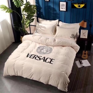 Kit Coordenado Jogo de Cama King Size Versace 4 Peças