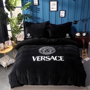 Kit Coordenado Jogo de Cama King Size Versace 4 Peças