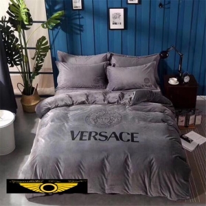 Kit Coordenado Jogo de Cama King Size Versace 4 Peças
