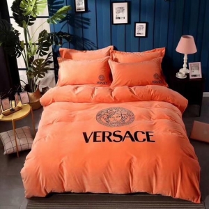 Kit Coordenado Jogo de Cama King Size Versace 4 Peças