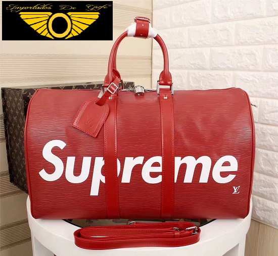 Mala viagem Louis Vuitton x Supreme