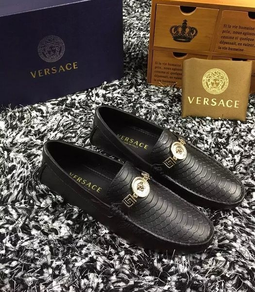 Mocassim Couro Versace