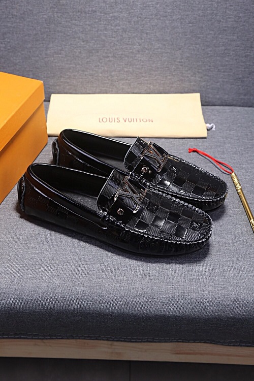 Mocassim Louis Vuitton Masculino Cinza