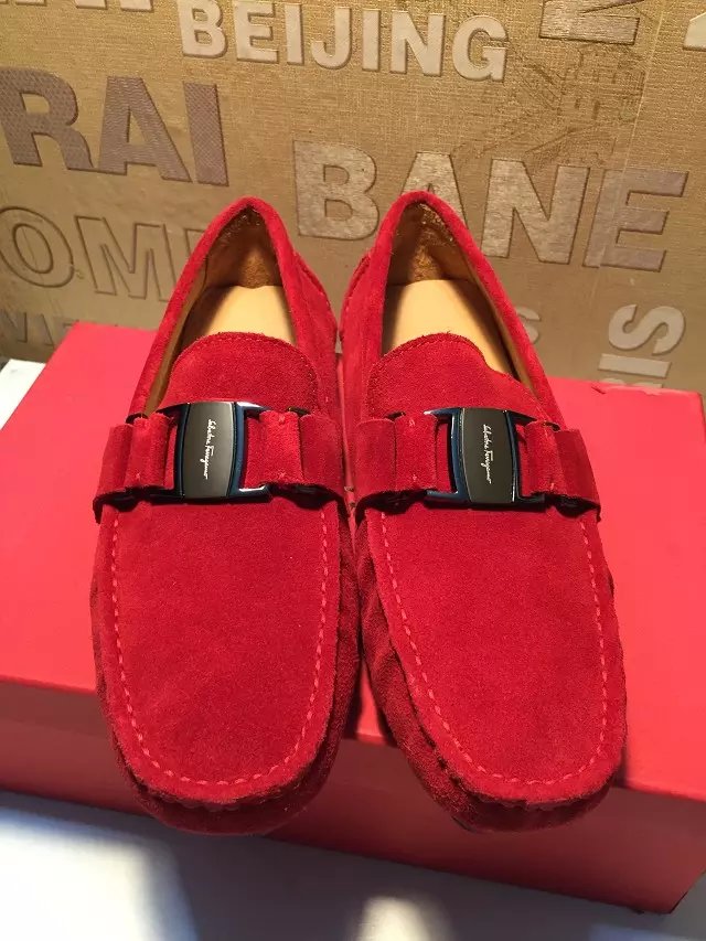 Mocassim Vermelho Salvatore Ferragamo - Imagem 3