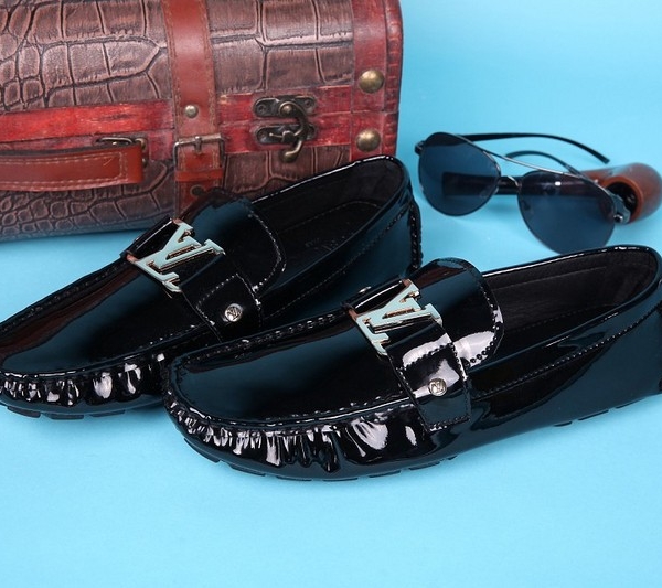 Mocassim de couro Louis Vuitton - Grandes Grifes