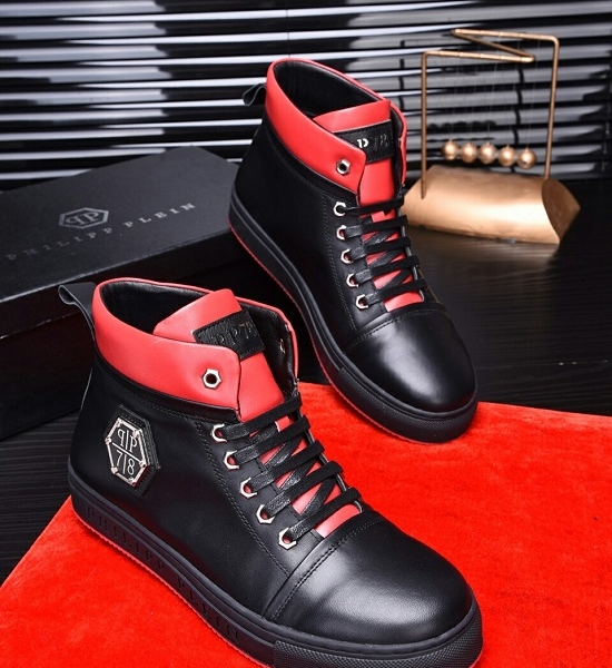 Philipp Plein Tênis cano alto de couro Philipp Plein - Image 5