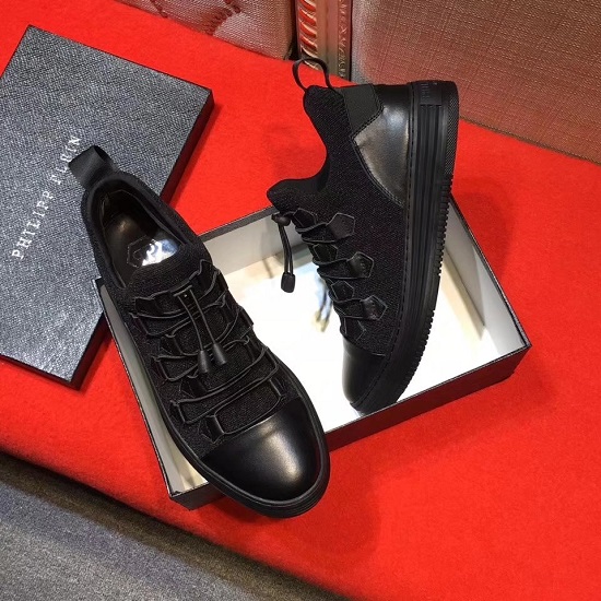 Philipp Plein Tênis de couro Philipp Plein - Imagem 4