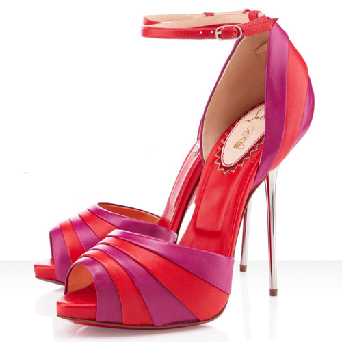 Sandália Couro Christian Louboutin
