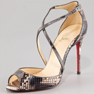 Sandália Cross-Strap Christian Louboutin