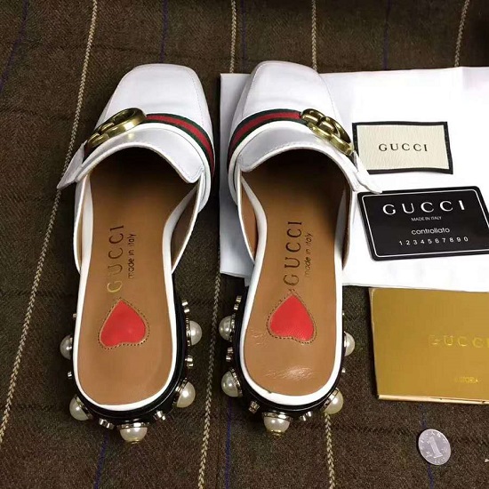 Sandália Mule chinelo slipper couro Gucci - Imagem 11