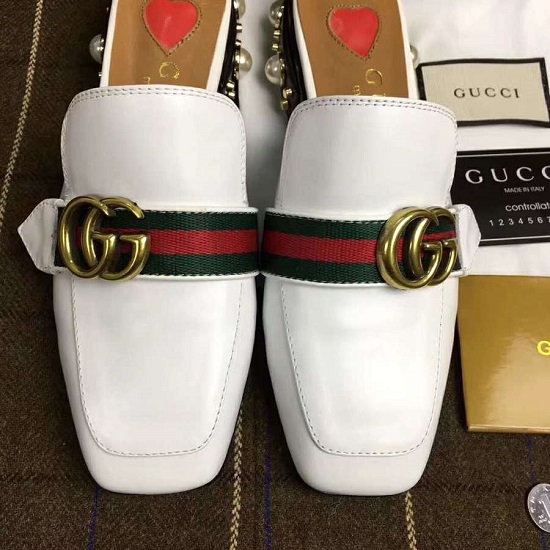 Sandália Mule chinelo slipper couro Gucci - Imagem 12