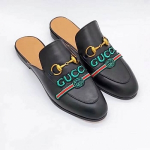 Sandália Mule chinelo slipper couro Gucci