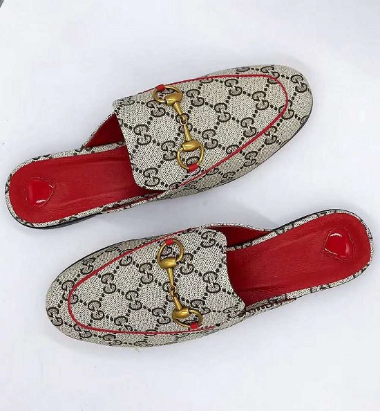 Sandália Mule chinelo slipper couro Gucci - Imagem 3