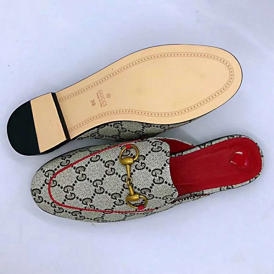 Sandália Mule chinelo slipper couro Gucci - Imagem 4
