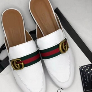 Sandália Mule chinelo slipper couro Gucci