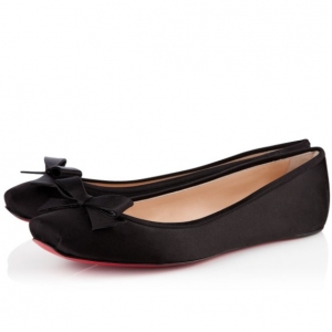 Sapatilha Boudoir Satin Christian Louboutin