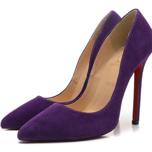 Sapato Camurça Christian Louboutin 10cm.