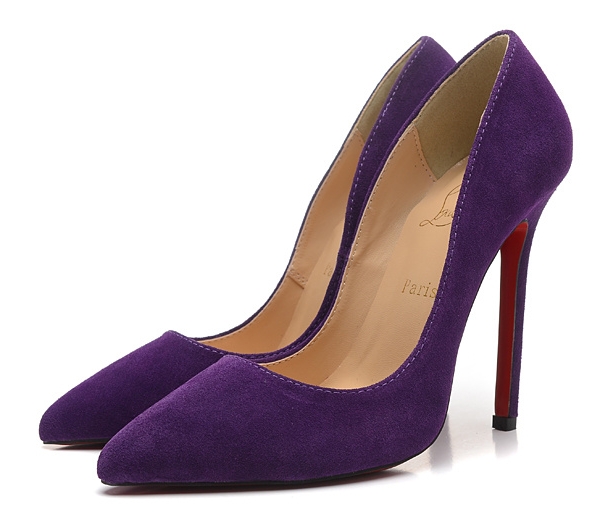 Sapato Camurça Christian Louboutin 10cm.