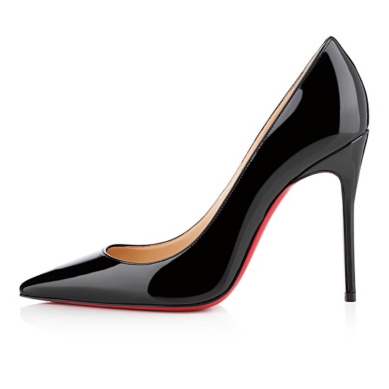 Sapato Christian Louboutin Decollete 554 10cm. - Imagem 4