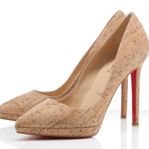 Sapato Christian Louboutin Pigalle Plato meia pata 12cm.