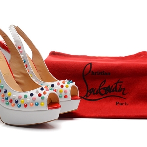 Sapato Couro Salto Alto Christian Louboutin