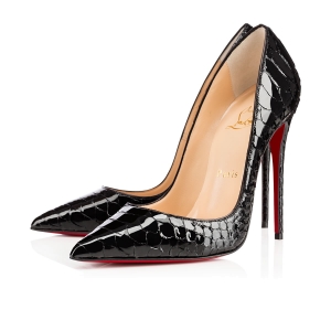 Sapato Salto 12cm. So Kate Python Christian Louboutin