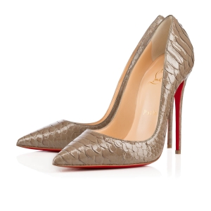 Sapato Salto Alto 12cm. So Kate Python Christian Louboutin