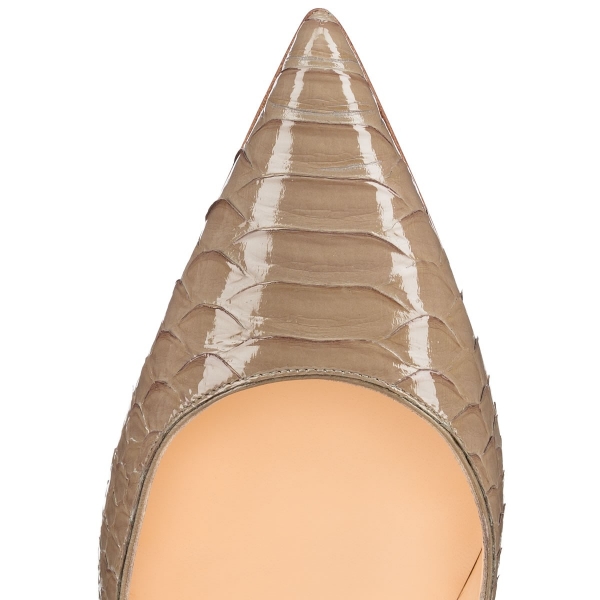 Sapato Salto Alto 12cm. So Kate Python Christian Louboutin - Imagem 3