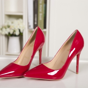 Sapato Salto Alto Vermelho Christian Louboutin 11cm.