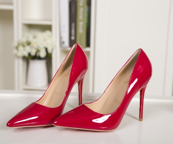 Sapato Salto Alto Vermelho Christian Louboutin 11cm.