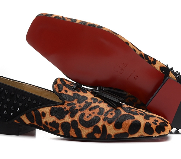 Loafer Sapato Social Louboutin Masculino Sapato Em Couro Masculino