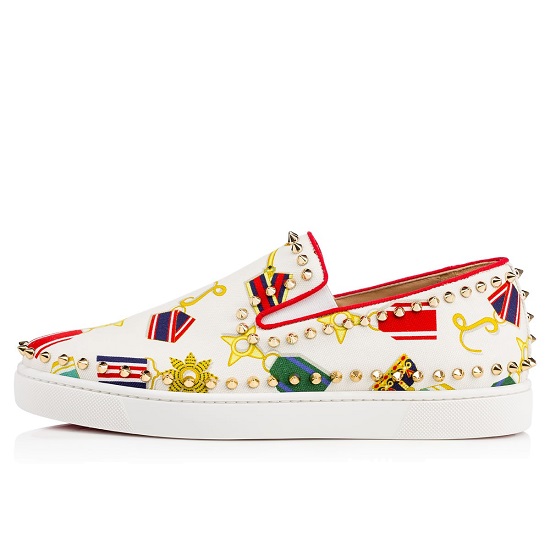 Sapatênis em couro Christian Louboutin - Imagem 3