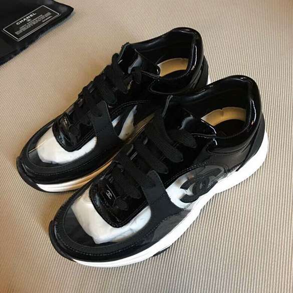 tenis chanel transparente