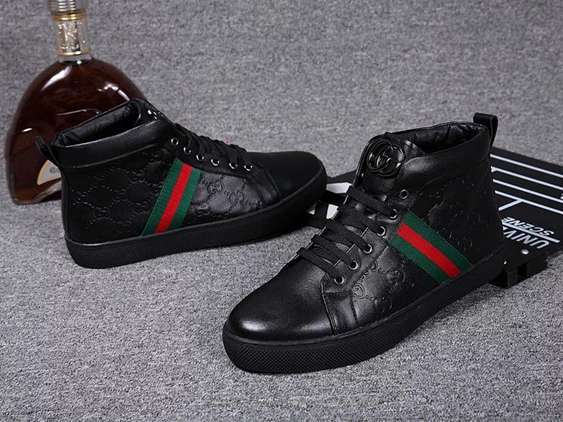 tenis gucci masculino cano alto