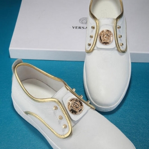 Tênis Branco Couro Versace