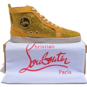 Tênis Cano Alto Christian Louboutin