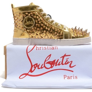 Tênis Cano Alto Christian Louboutin