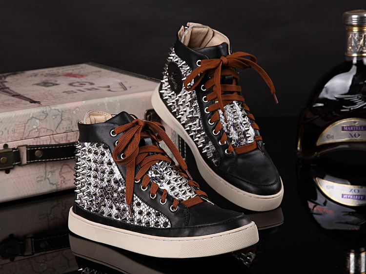 Tênis Cano Alto Christian Louboutin