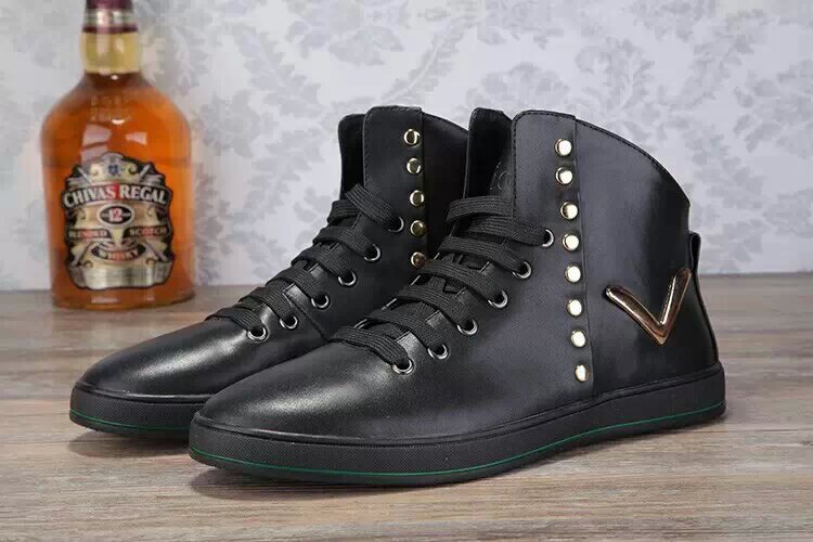 Tênis Couro Cano Alto Christian Dior - Imagem 2