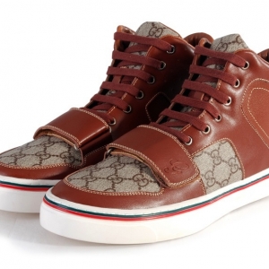 Tênis Couro Gucci