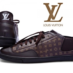 Tênis Couro Louis Vuitton