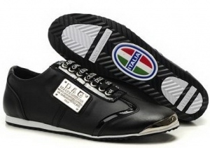 Tênis Couro Masc. Dolce&Gabbana